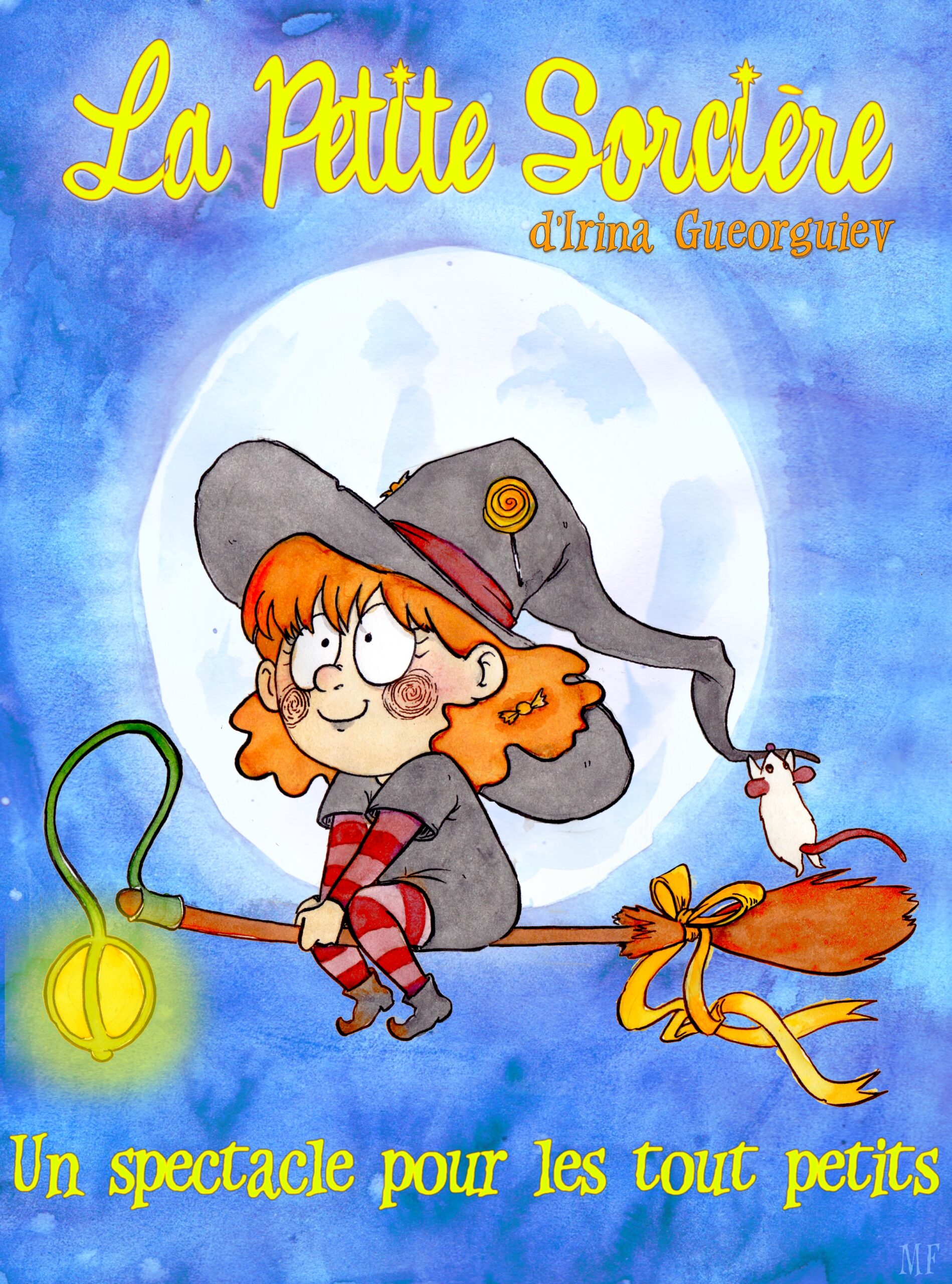 Affiche du spectacle La petite sorcière